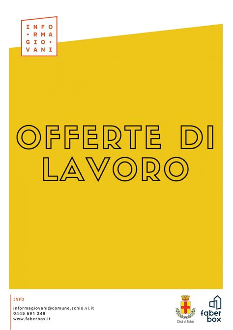 Offerte di lavoro Montella